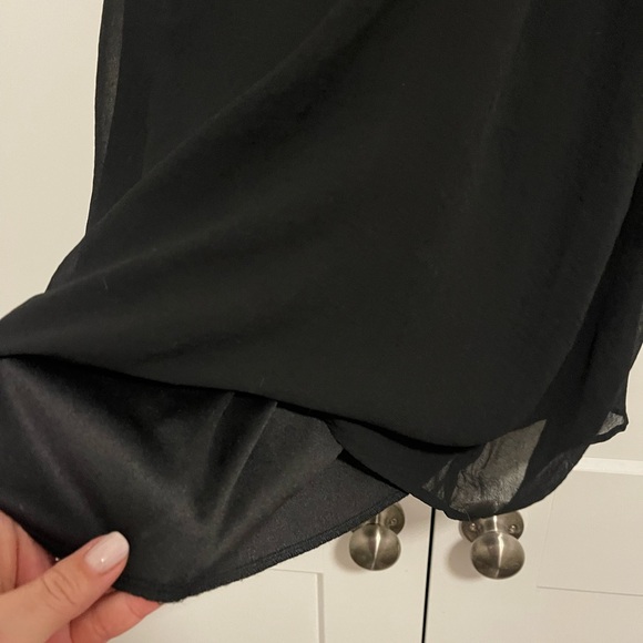 Tacera Black Sleeveless Mini Dress - Picture 5 of 7